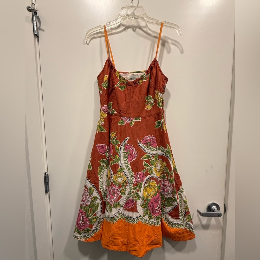 Odille Anthropologie Floral Sundress – Size 2 – Excellent Condition